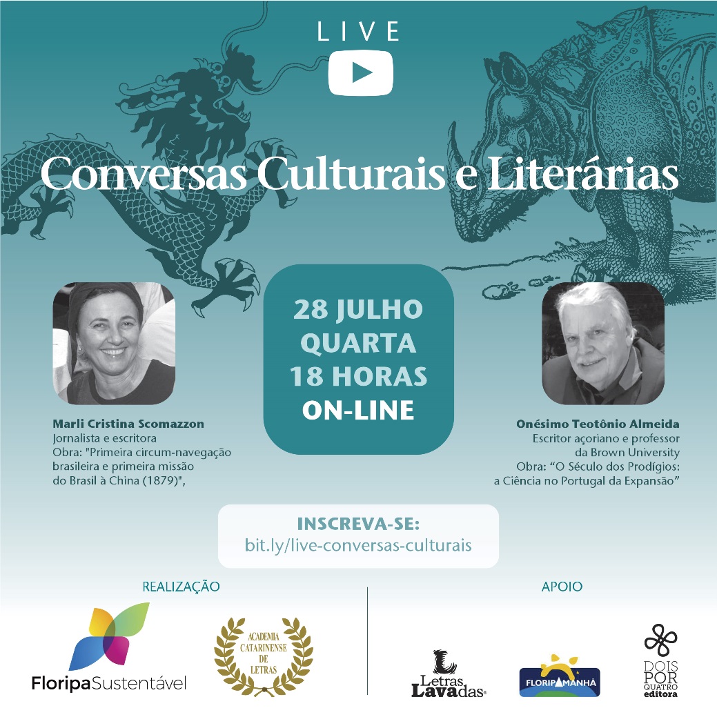 ACL e Floripa Sustentável realizam segunda edição do evento Conversas Culturais e Literárias